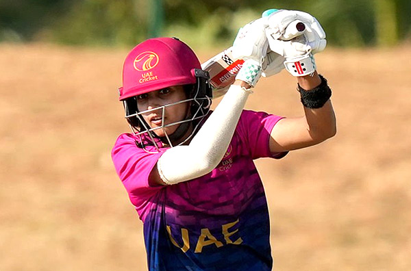 UAE Skipper Esha Oza Named ICC Associate Cricketer of the Year 2024
