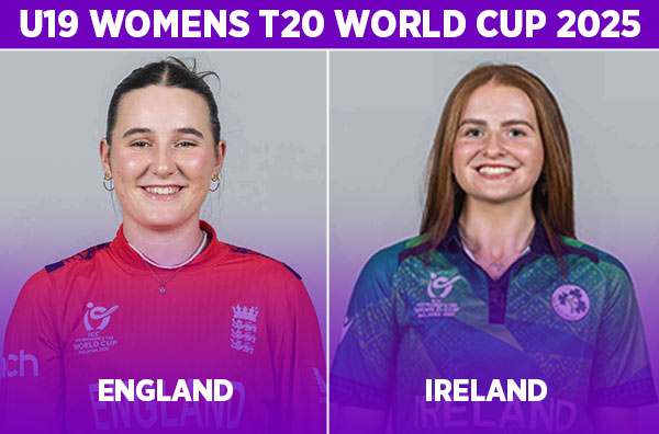 Match 2: England Women U19 vs Ireland Women U19 | Squads | Players to Watch | Fantasy Playing XI | Live Streaming | Pitch Report