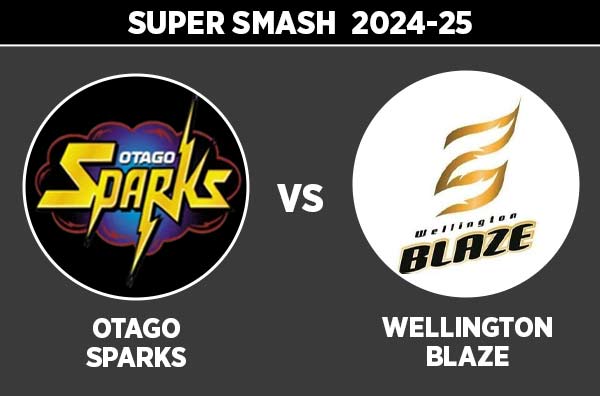 Match 18: Otago Sparks vs Wellington Blaze | Squads | Players to Watch | Fantasy Playing XI | Live Streaming | Pitch Report