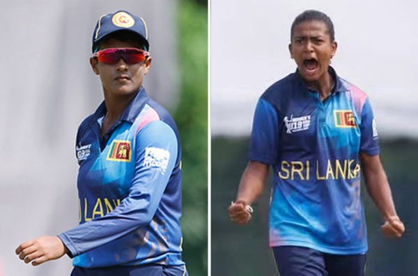U19 stars Manudi Nanayakkara and Rashmika Sewwandi earn spots in Sri Lanka's Senior squad for New Zealand series