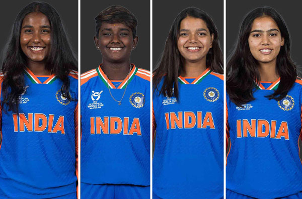 4 Indians named in ICC Women's U19 T20 World Cup 2025 Team of The Tournament