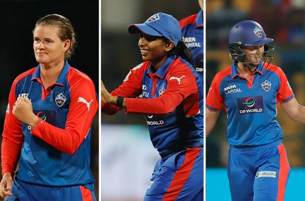 Jonassen, Mani and Lanning power Delhi Capitals to a dominating table-topping win