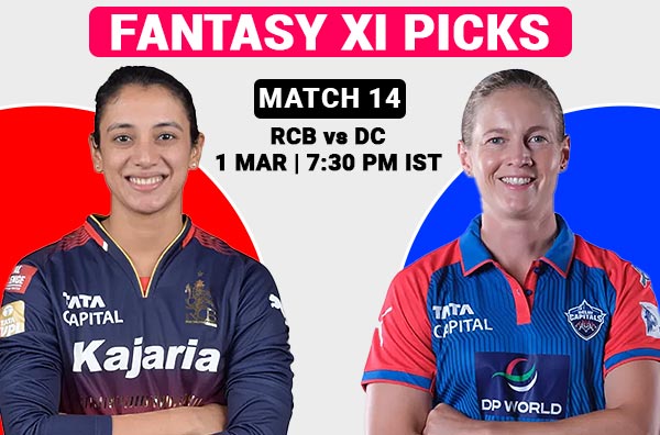 Match 14 – Fantasy XI Picks for Royal Challengers Bengaluru vs Delhi Capitals