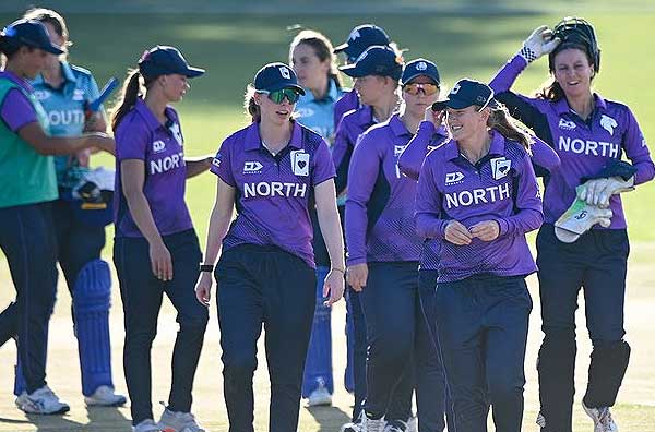 All-Rounder Nensi Patel Headlines North's Narrow Victory Over South in 1st One-Dayer