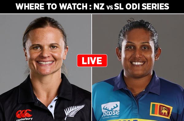 Where to Watch – New Zealand Women vs Sri Lanka Women ODI series? Live Streaming Details