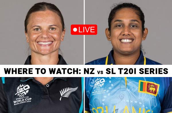 Where to Watch – New Zealand Women vs Sri Lanka Women T20I series? Live Streaming Details