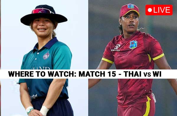 Where to watch - Thailand vs West Indies, ICC Women's World Cup Qualifier? Live Streaming Details