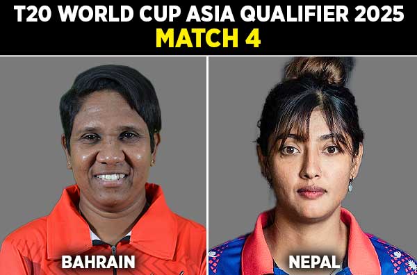 Match 4: Bahrain Women vs Nepal Women | Squads | Players to Watch | Fantasy Playing XI | Live Streaming | Pitch Report