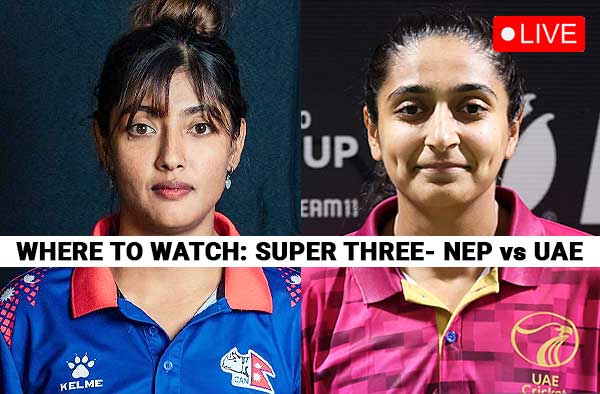 Where to Watch - Nepal Women vs United Arab Emirates Women? Live Streaming Details