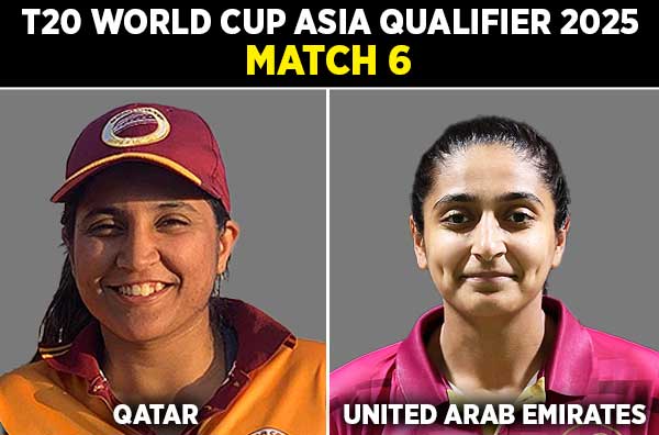 Match 6: Qatar Women vs United Arab Emirates Women | Squads | Players to Watch | Fantasy Playing XI | Live Streaming | Pitch Report