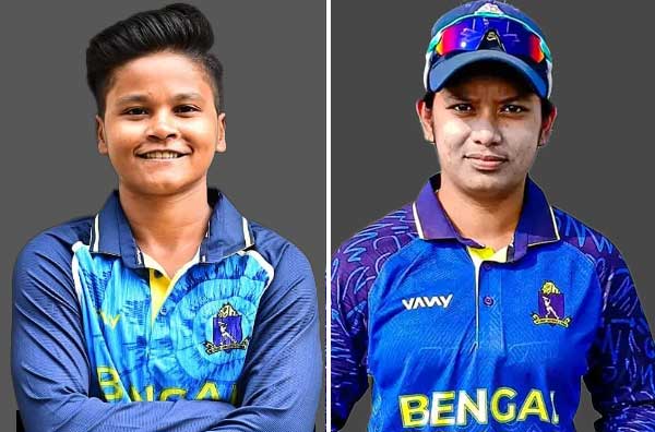 Day 1: Tanushree Sarkar and Mita Paul Lead as Murshidabad Queens and Kolkata Tigers Off to Winning Starts