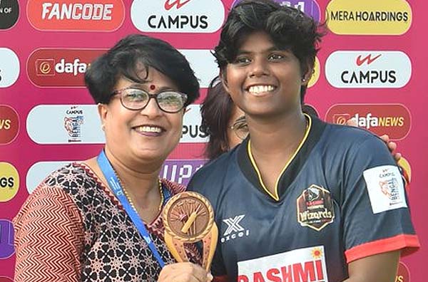 Day 4: Murshidabad-Howrah Game Abandoned; Sasthi Mondal Stars in Rashmi Medinipur Wizards' Close Win