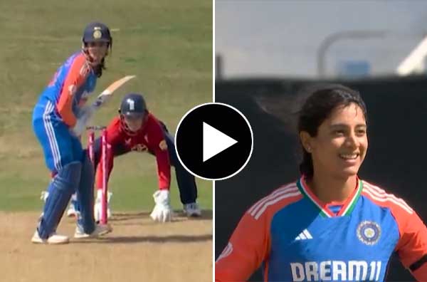Watch Video: Smriti Mandhana Registers Maiden T20I Century in England Series Opener