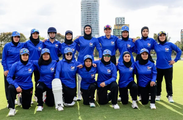 ICC to Support Displaced Afghan Women Cricketers | 2025 Conference Updates. PC: AFP