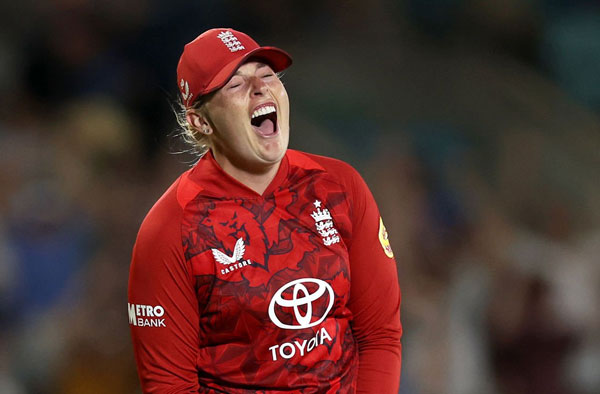 Sophie Ecclestone Completes 300 International Wickets for England. PC: Getty