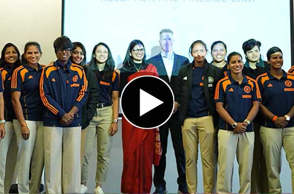 Watch Video: Team India Receives Warm Welcome from Consul General in Manchester Ahead of 4th T20I