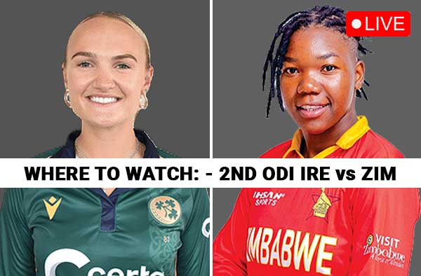 Where to Watch – 2nd ODI: Ireland Women vs Zimbabwe Women | Live Streaming Details