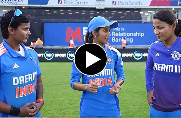 Watch Video: From Jemimah Rodrigues' Stunning Catch to Deepti Sharma's One-Handed Six, Post-Match Reactions