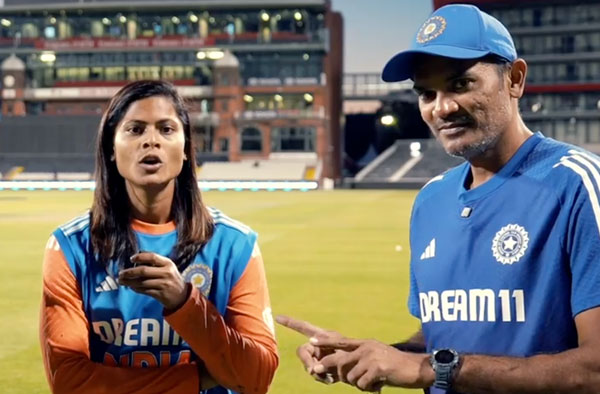 Radha Yadav Praises “Magical” Team Atmosphere After India Clinch Historic T20I Series Win in England. PC: BCCI