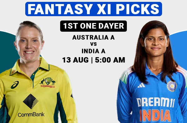 1st One Dayer: Fantasy XI Picks for Australia A Women vs India A Women