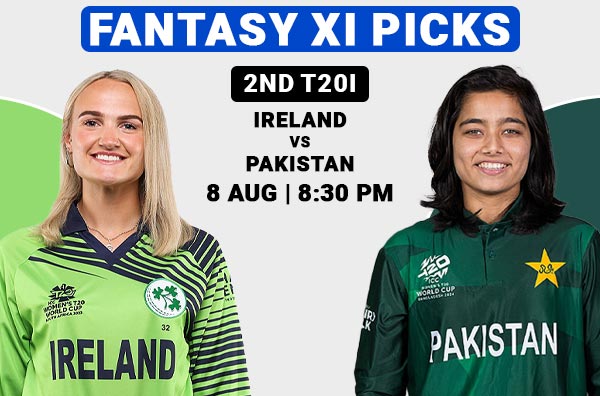 2nd T20I: Fantasy XI Picks for Ireland Women vs Pakistan Women