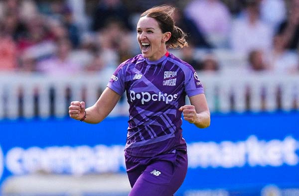 Kate Cross Becomes the 3rd Bowler to 50-Wicket Mark in The Women's Hundred
