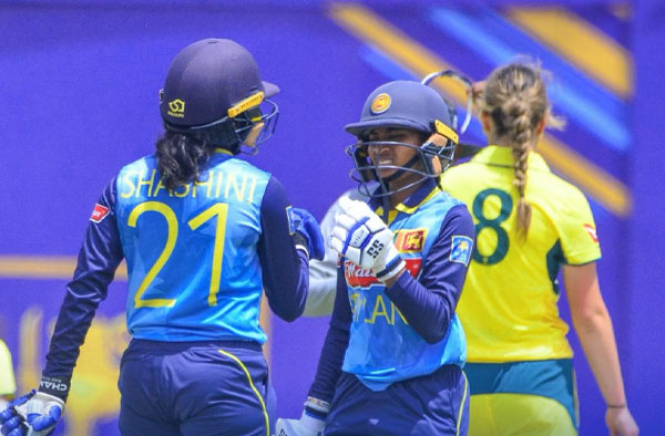 Sri Lanka U19 Women beat Australia U19 by 29 Runs to take 2-0 Series Lead. PC: Sri lanka Cricket / IG