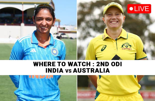 Where to Watch 2nd ODI: India Women vs Australia Women | Live Streaming Details