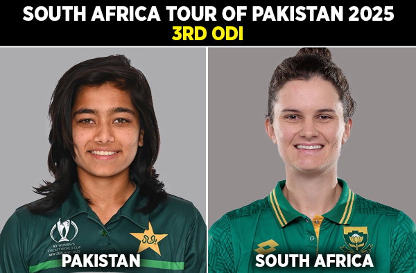 3rd ODI: Pakistan Women vs South Africa Women | Squads | Players to Watch | Fantasy Playing XI | Live Streaming | Pitch Report